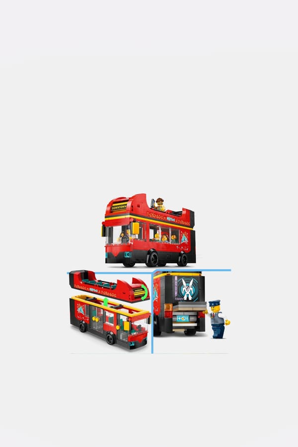 LEGO Конструктор LEGO Красный двухэтажный экскурсионный автобус 00609446_34 №2