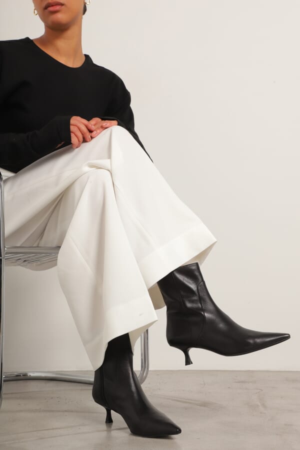 Stuart Weitzman Кожаные ботильоны  00609801_01  №2