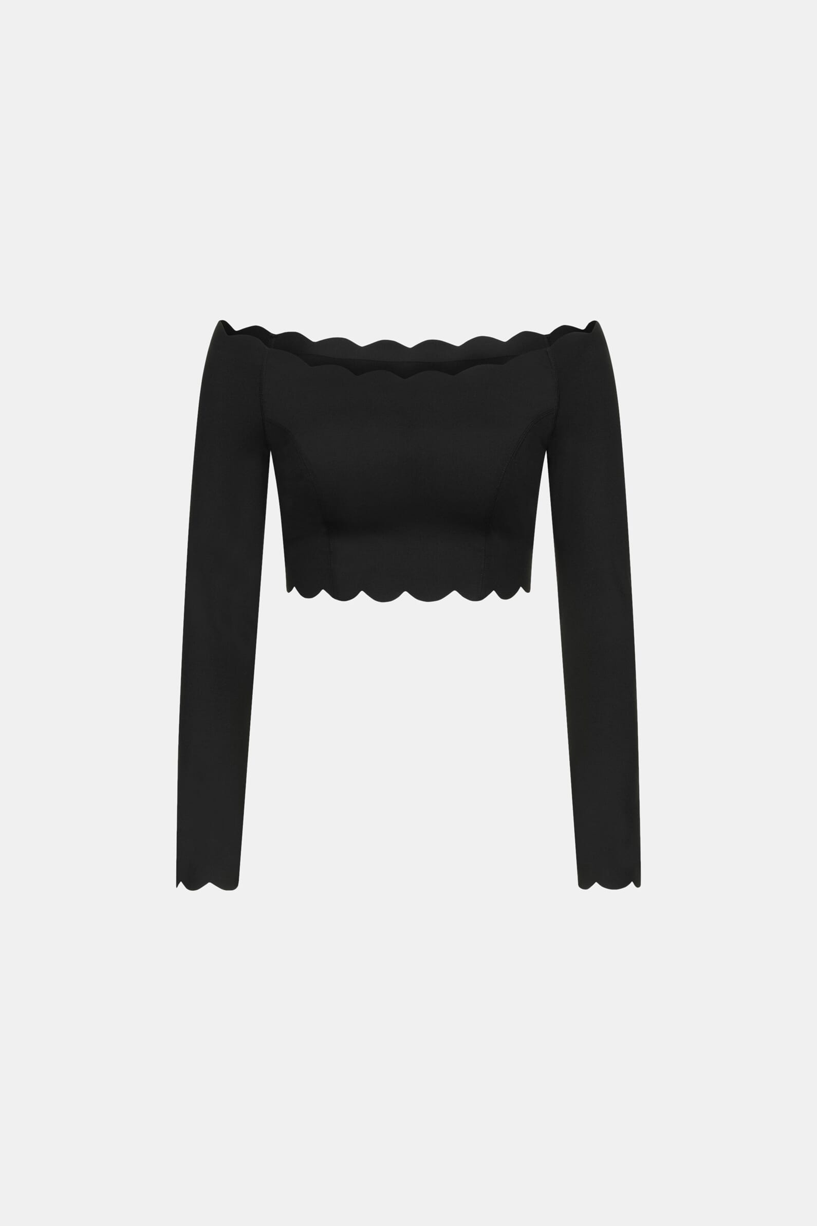 Лонгслів Wave Black