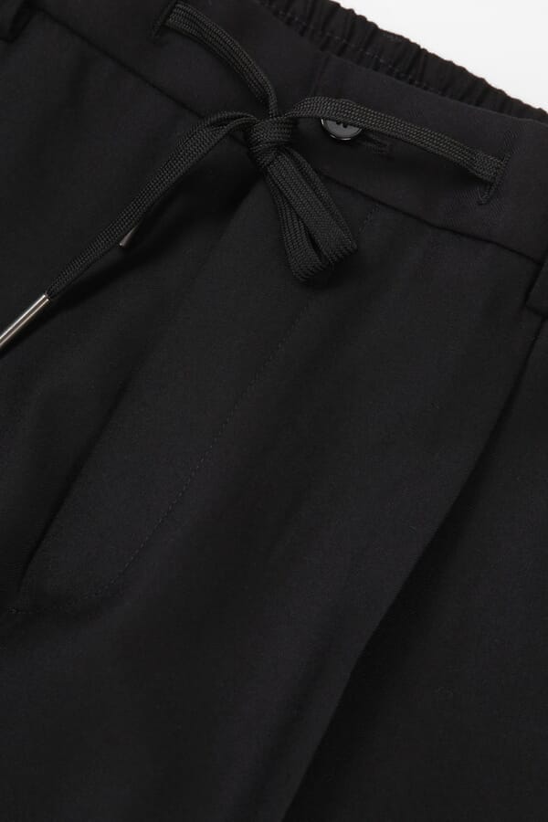 Tagliatore Брюки з вовни P-NEWMAN 080005 U 21I022-Black-AW21-22 №2