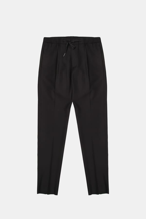 Tagliatore Брюки з вовни P-NEWMAN 080005 U 21I022-Black-AW21-22 №1
