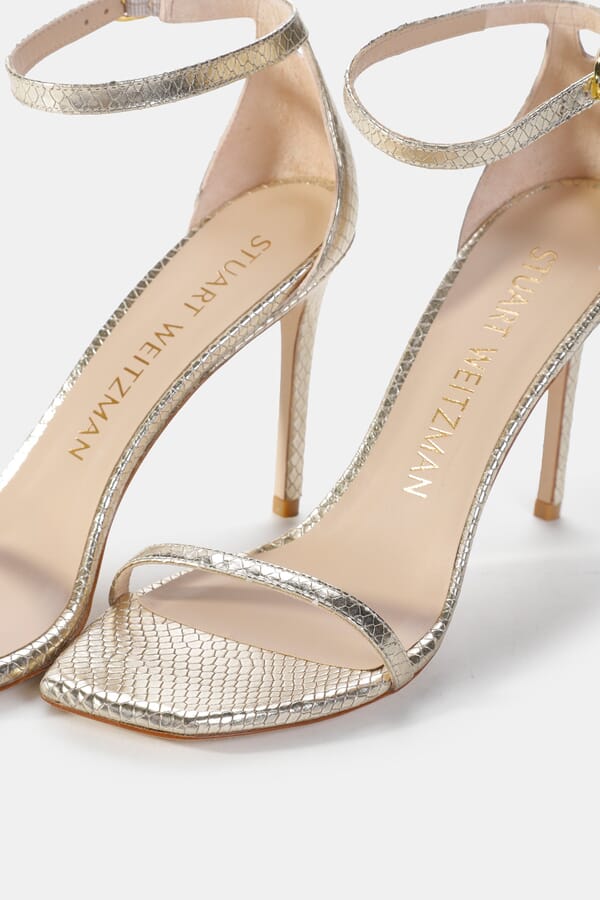 Stuart Weitzman Шкіряні босоніжки 00478838_29 №3