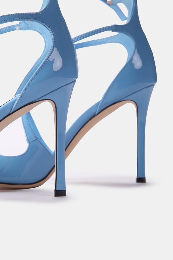 Jimmy Choo Кожаные босоножки Azia 95 00463546_03 №4