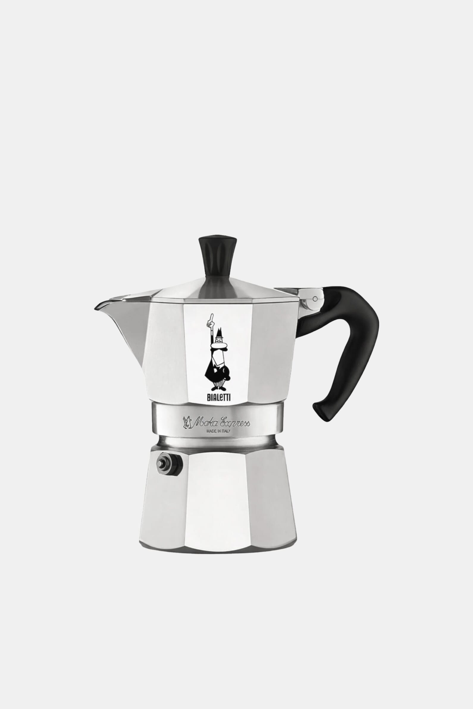 Гейзерна кавоварка Bialetti Moka Express Red 3 чашки 130 мл