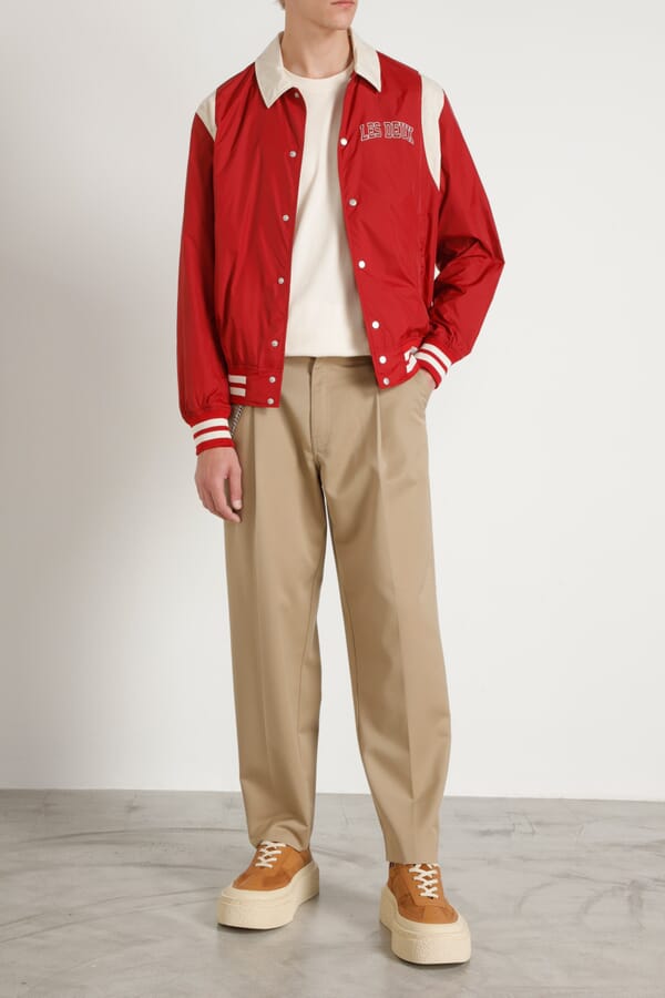 Les Deux Бомбер Varsity Nylon Jacket 00487519_06 №4
