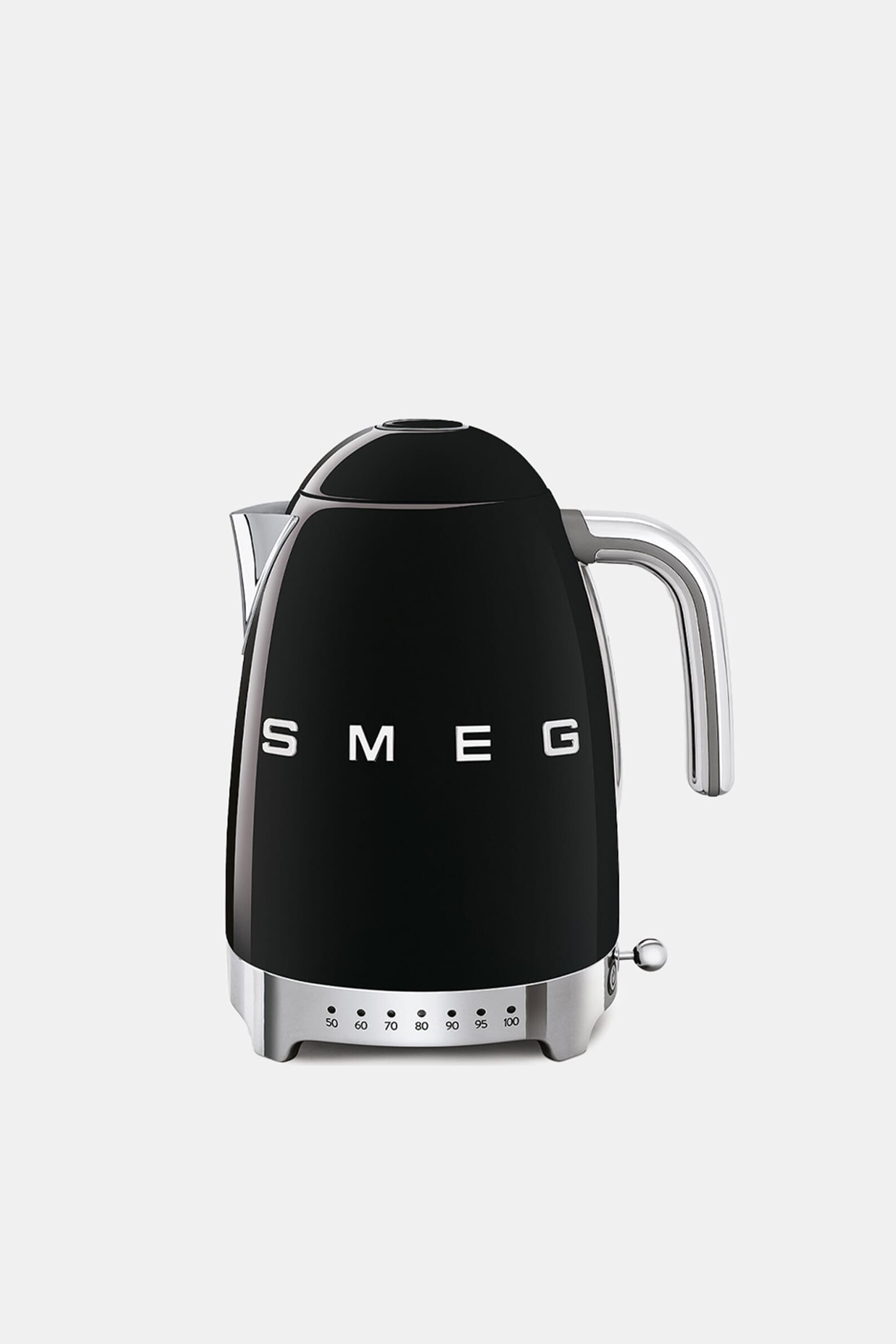 SMEG Чайник електричний з регулятором температури, 1,7л, колір чорний
