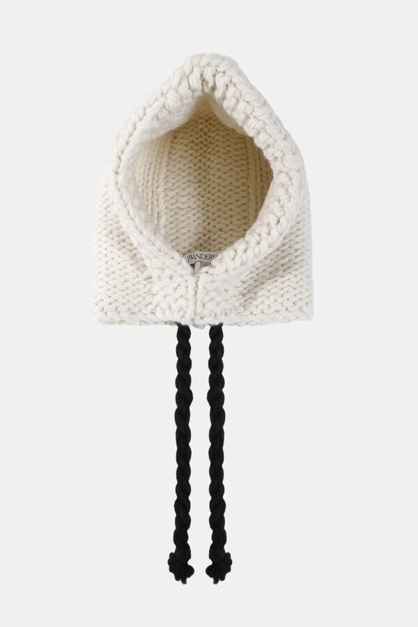 JW Anderson Вовняна шапка-капюшон 00402321_18  №2