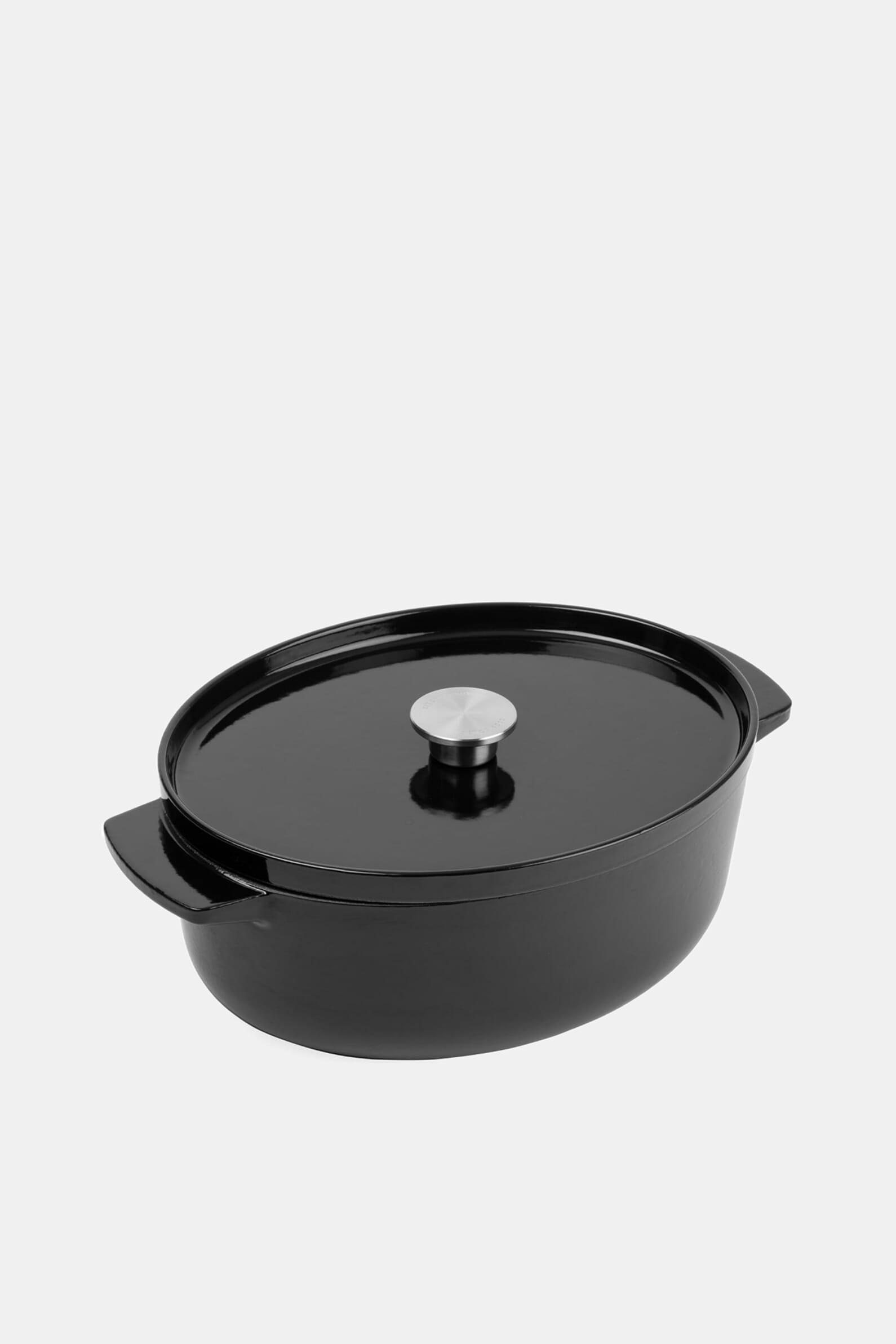 Гусятниця чавунна з кришкою KitchenAid 30 см