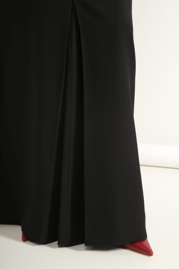 Victoria Beckham Юбка из шерсти 00540552_01 №4