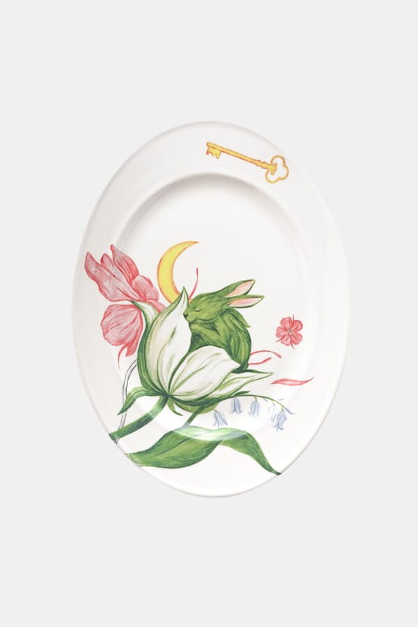 Art-Hall ceramics Тарілка "Зайчик" 00673733_18 №1