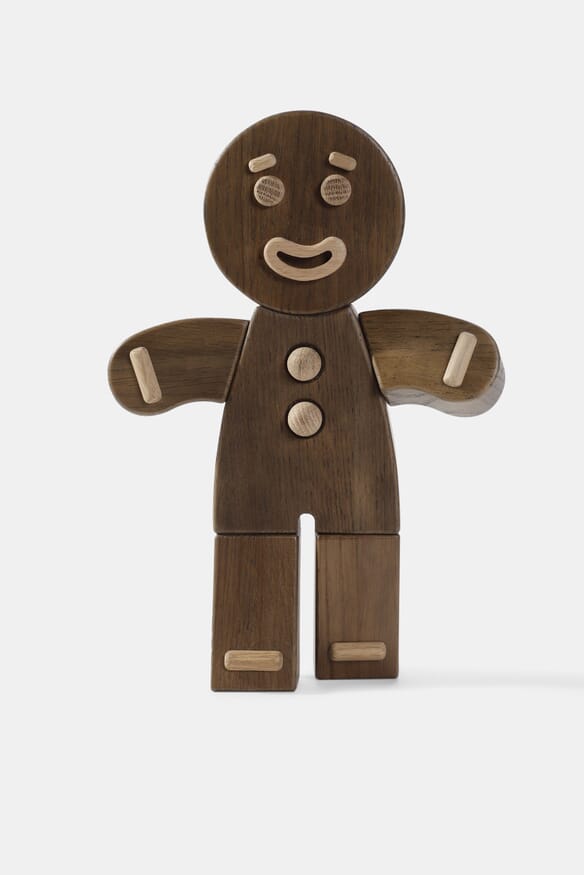 Boyhood Статуэтка Gingerbread Man Smoked Stained Large 00465785_12 №1