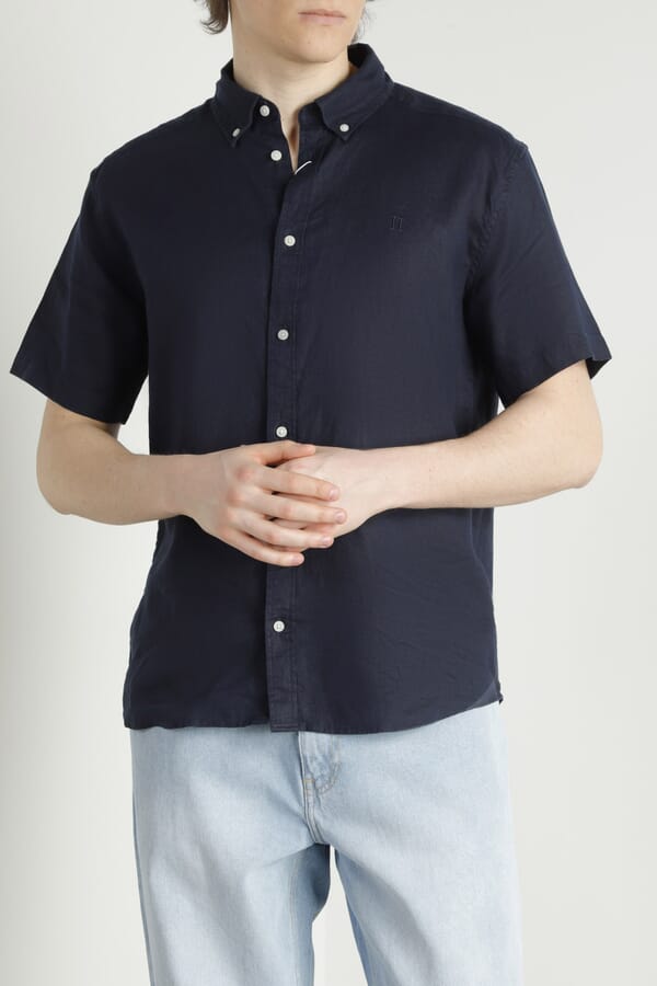 Les Deux Сорочка Kris Linen Shirt 00473140_04 №2