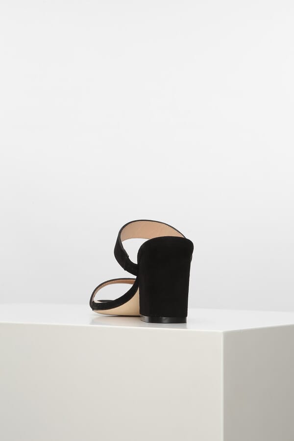 Stuart Weitzman Замшеві мюлі 00333073_01 №4