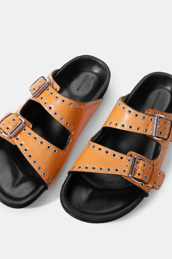 Isabel Marant Шкіряні шльопанці 00438276_12 №4