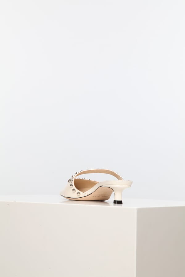 Jimmy Choo Шкіряні мюлі 00342345_18  №4