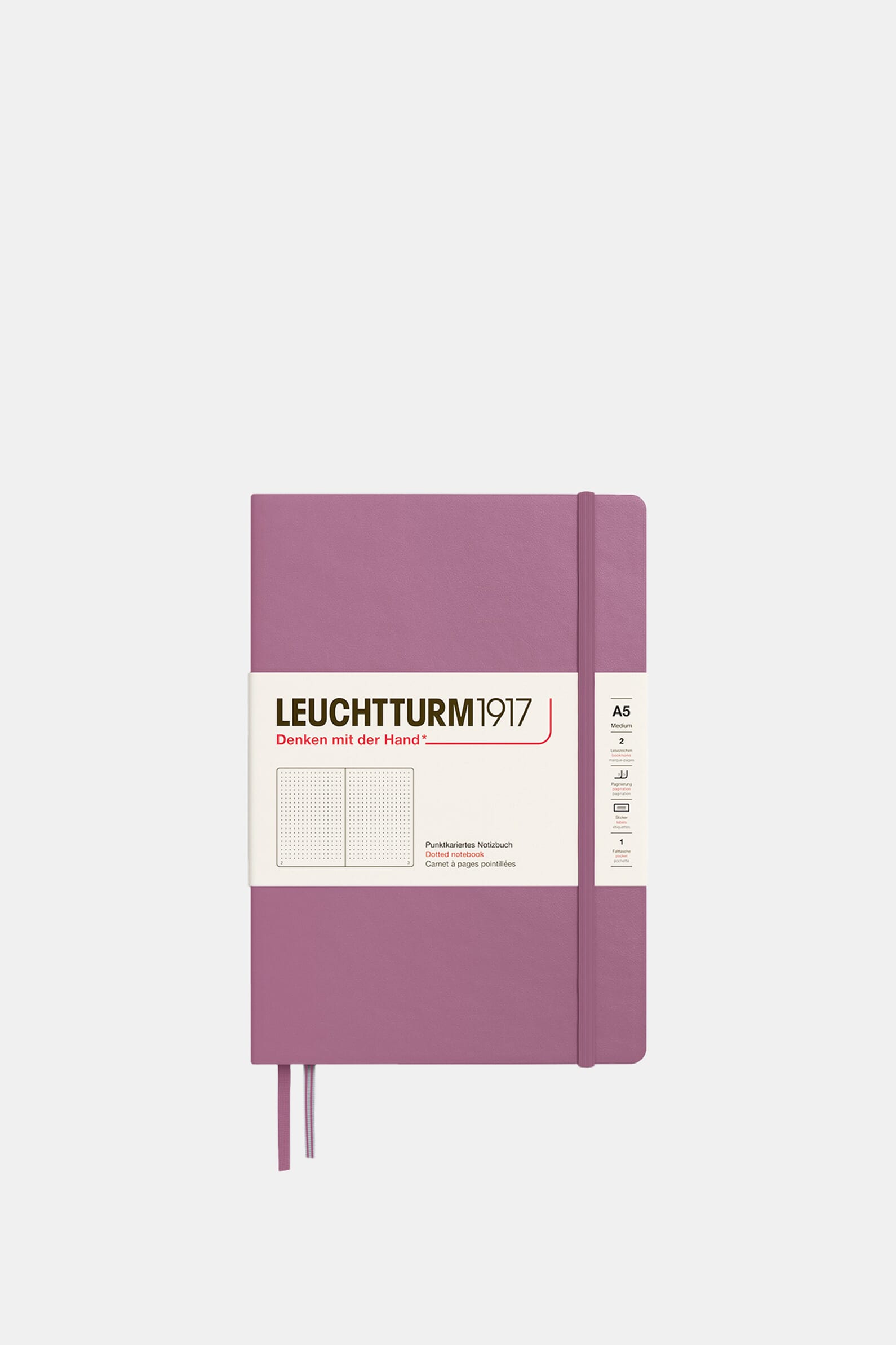 Блокнот Leuchtturm1917, Bauhaus Edition, Середній (крапка)