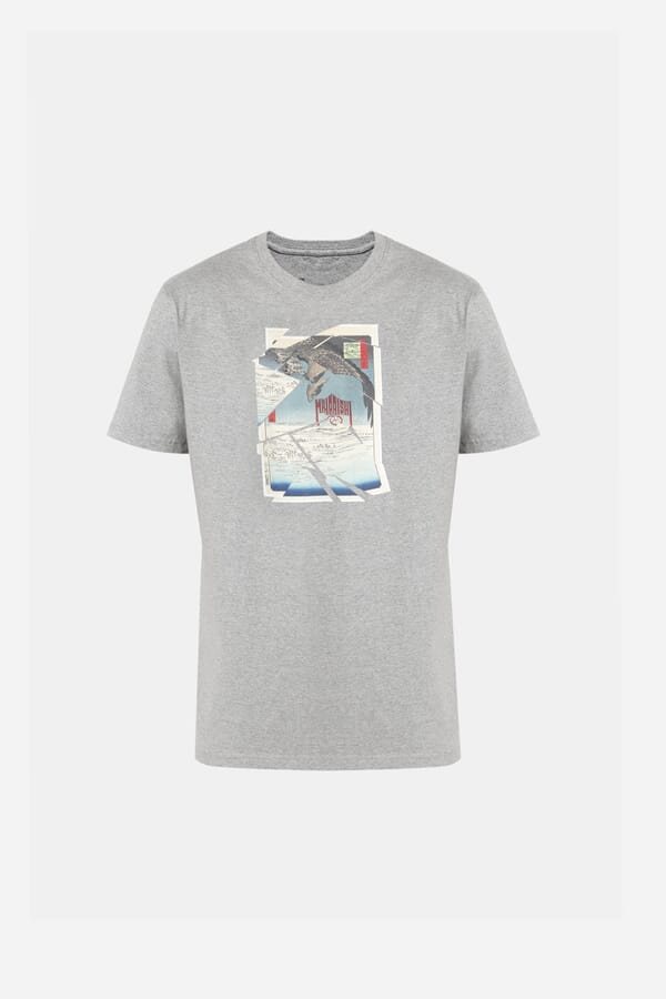 Maharishi Футболка Cubist Eagle T-Shirt 00451427_08  №1