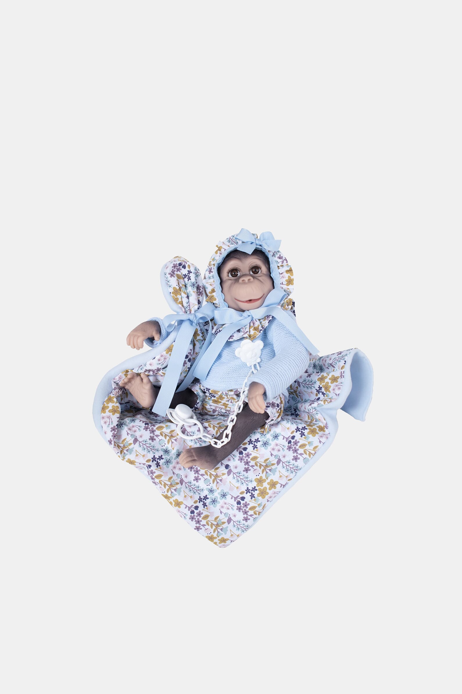 Кукла Обезьянка с одеялом 