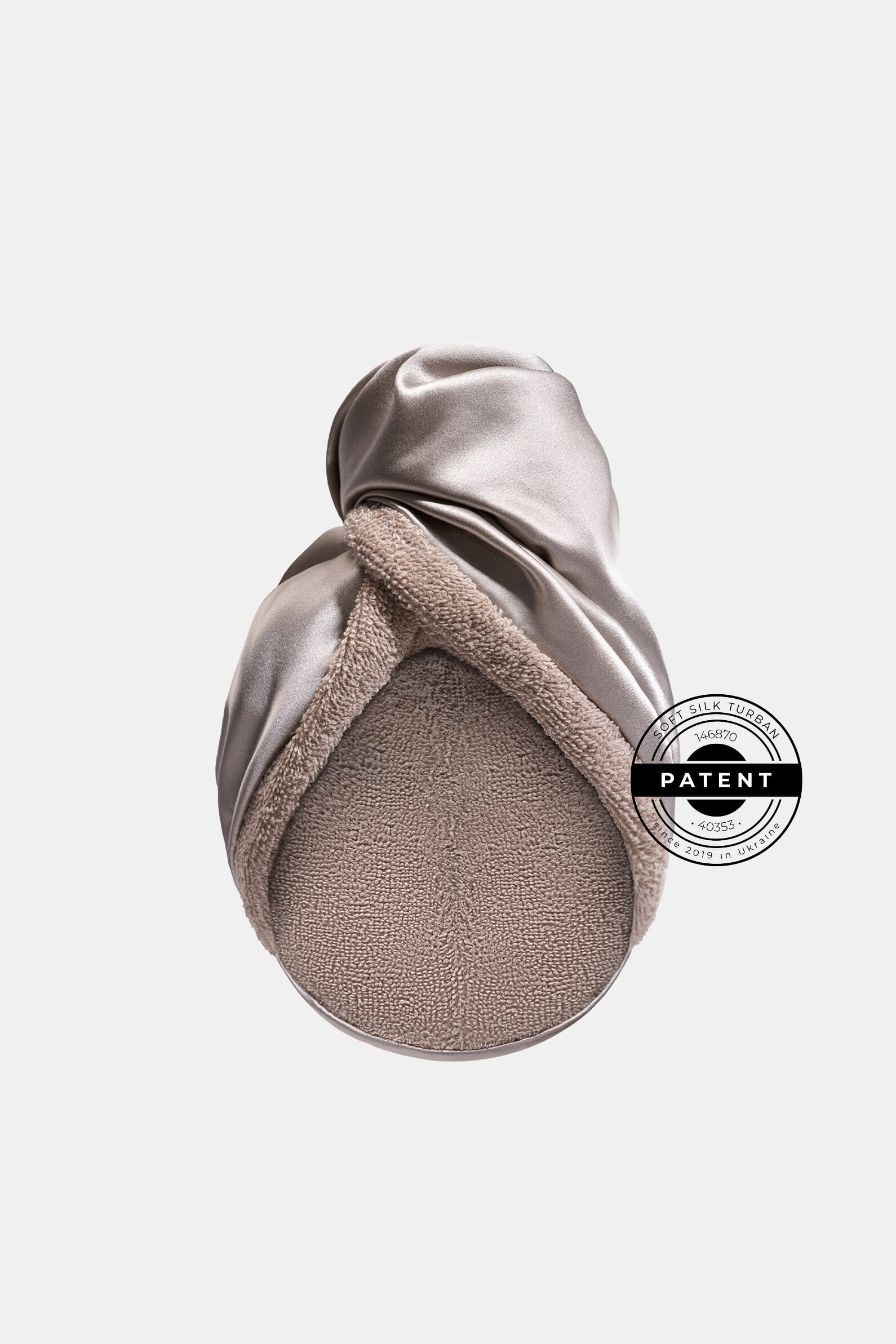 Полотенце-тюрбан для волос SOFT SILK TURBAN