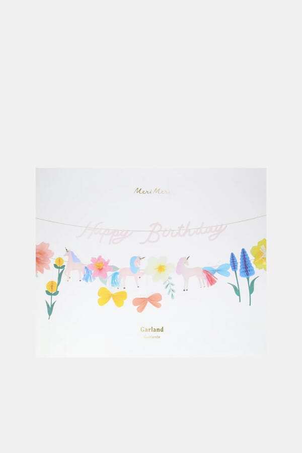 Meri Meri Набор гирлянд Meadow Unicorns Garland Set 00654556_35 №2