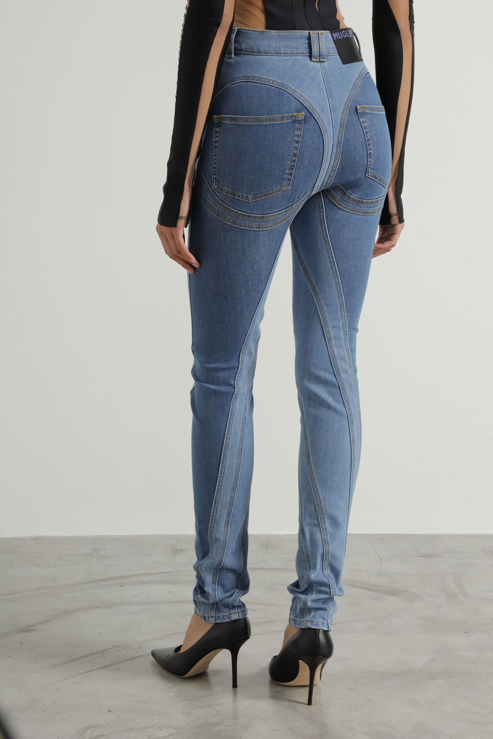 Джинсы Spiral Jeans MUGLER 00495189_03 — Скидки в ЦУМ Outlet