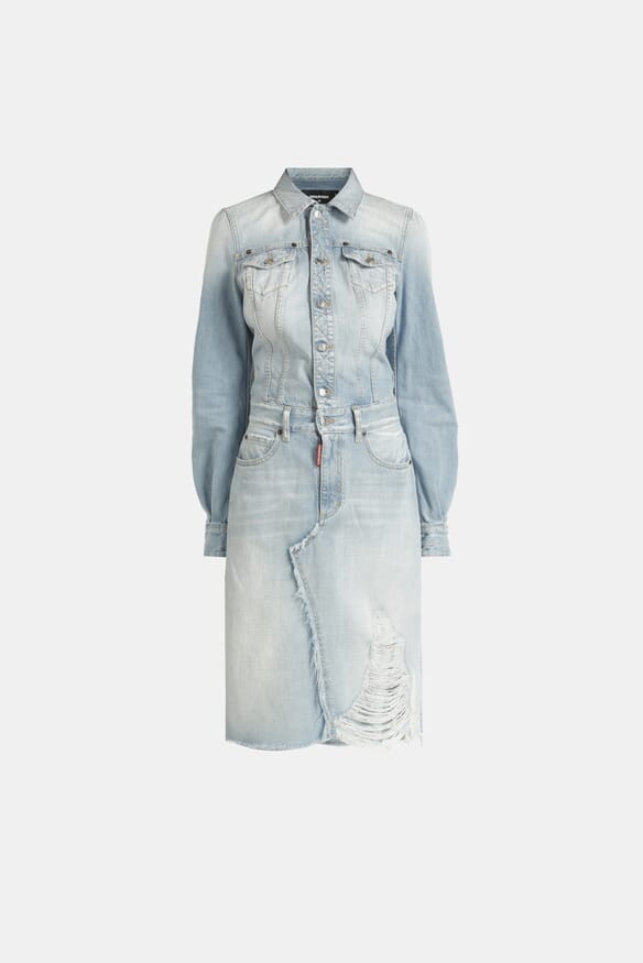 Dsquared2 Платье из денима 00502891_03 №1