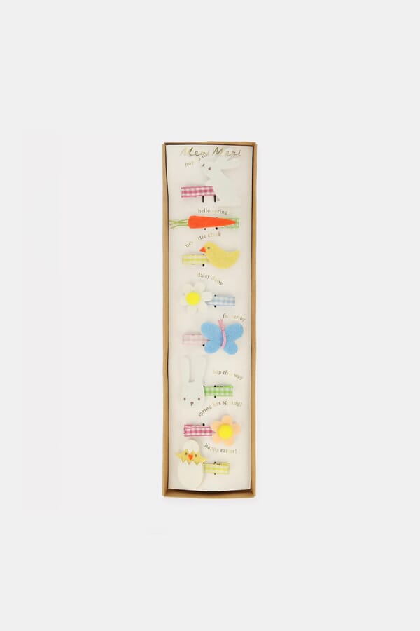 Meri Meri Набір заколок для волосся Easter Hair Clips (8 шт) 00675996_35 №1