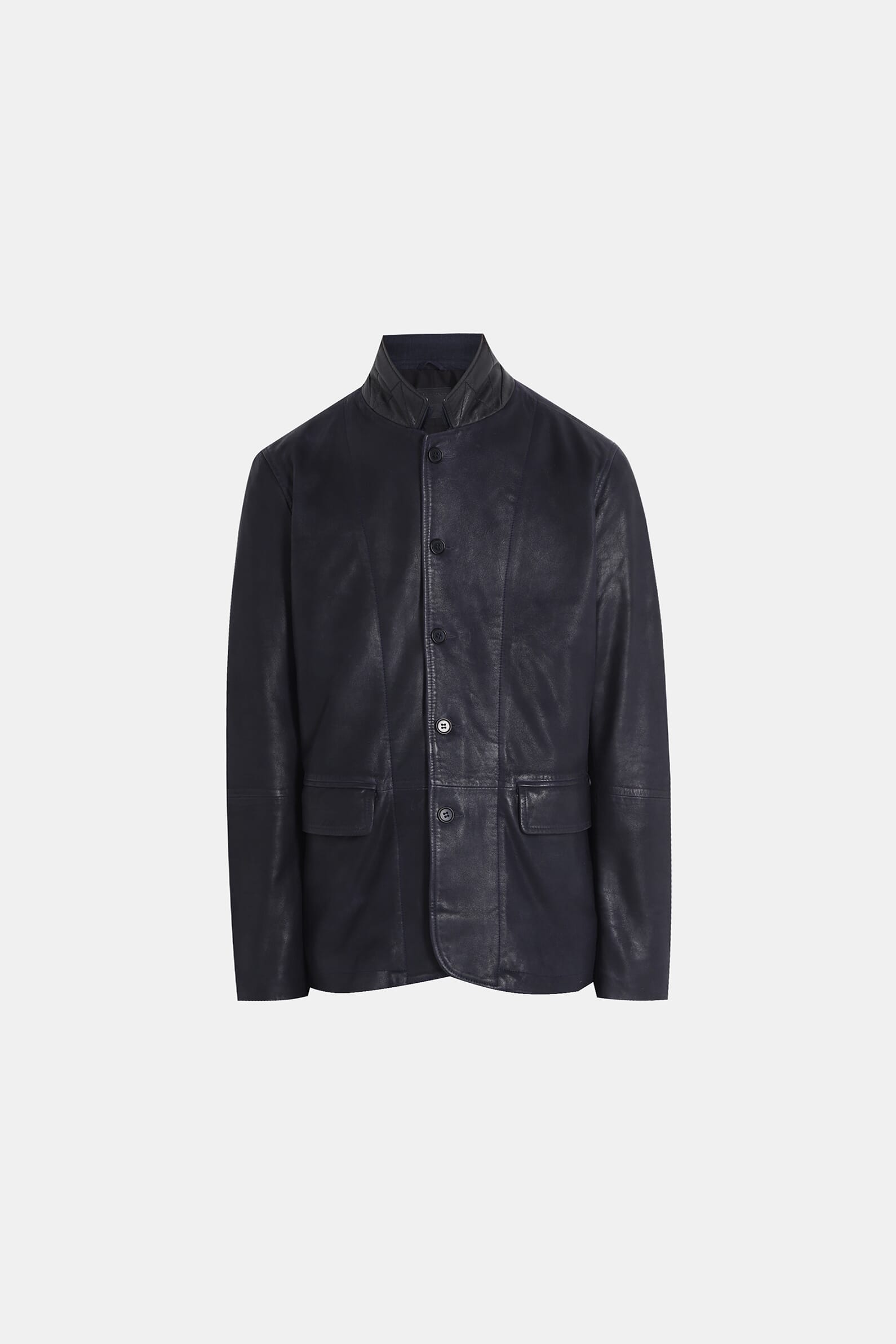 Пиджак Survey Double Layered Leather Blazer AllSaints 00528740_04