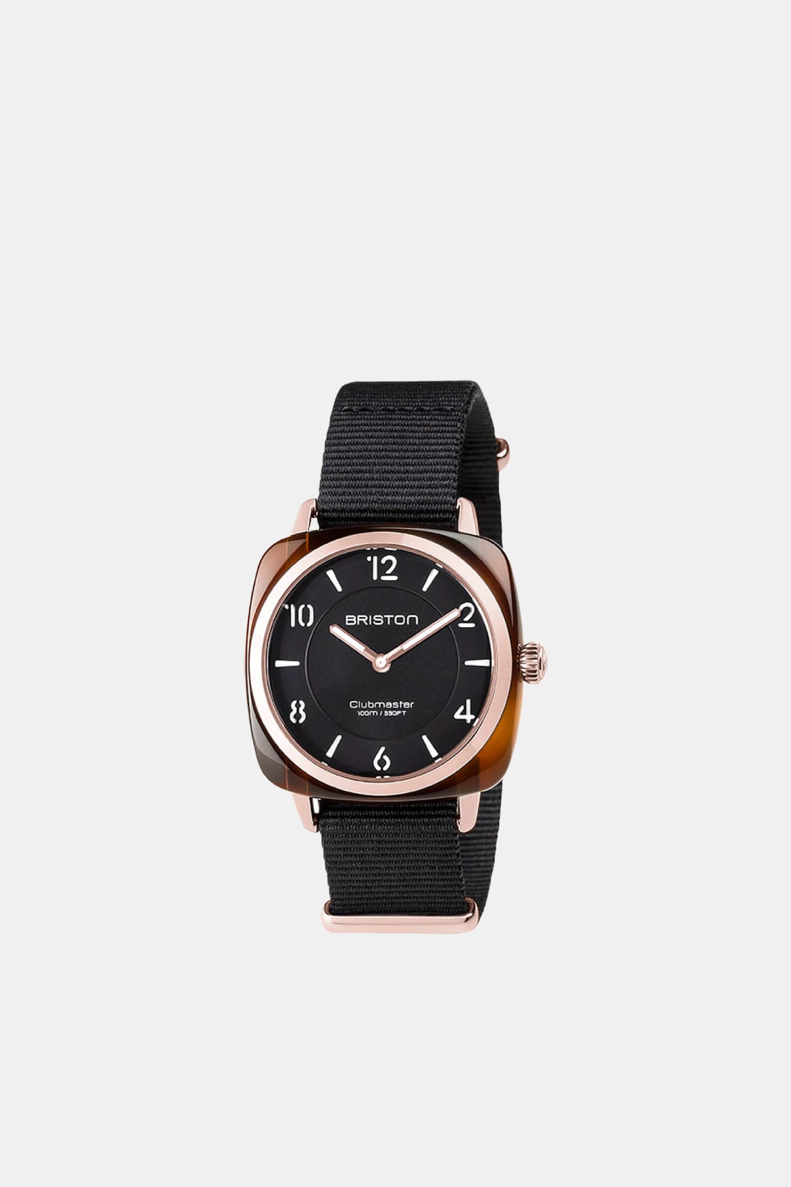 Годинник наручний Clubmaster CHIC HM Pink gold PVD & TORTOISE acetate Black dial