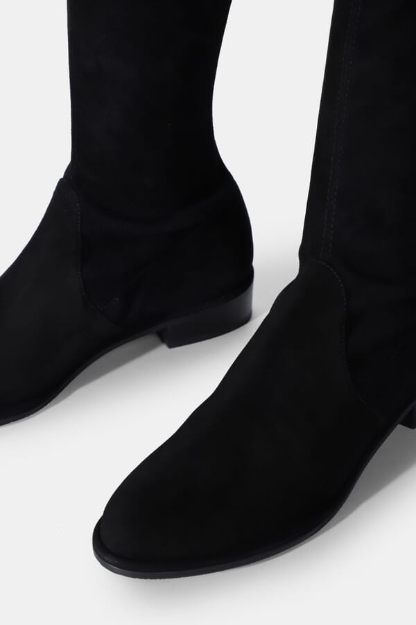 Stuart Weitzman Замшеві ботфорти 00491644_01 №3