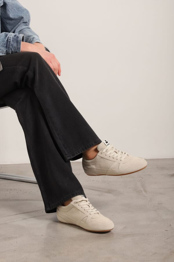 Isabel Marant Замшеві кеди SENNY LOW SNEAKERS 00638697_18 №2