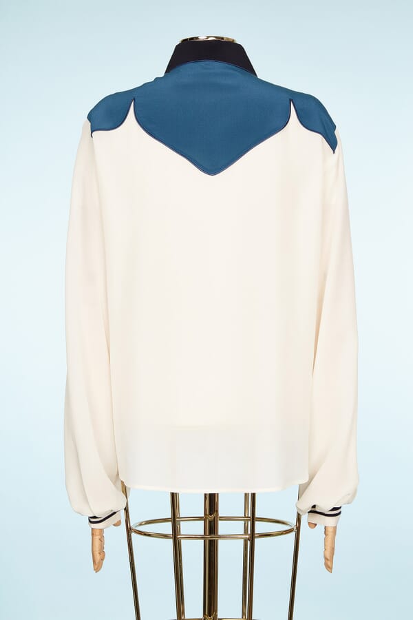 Golden Goose Сорочка із шовку 00276644_18 №4