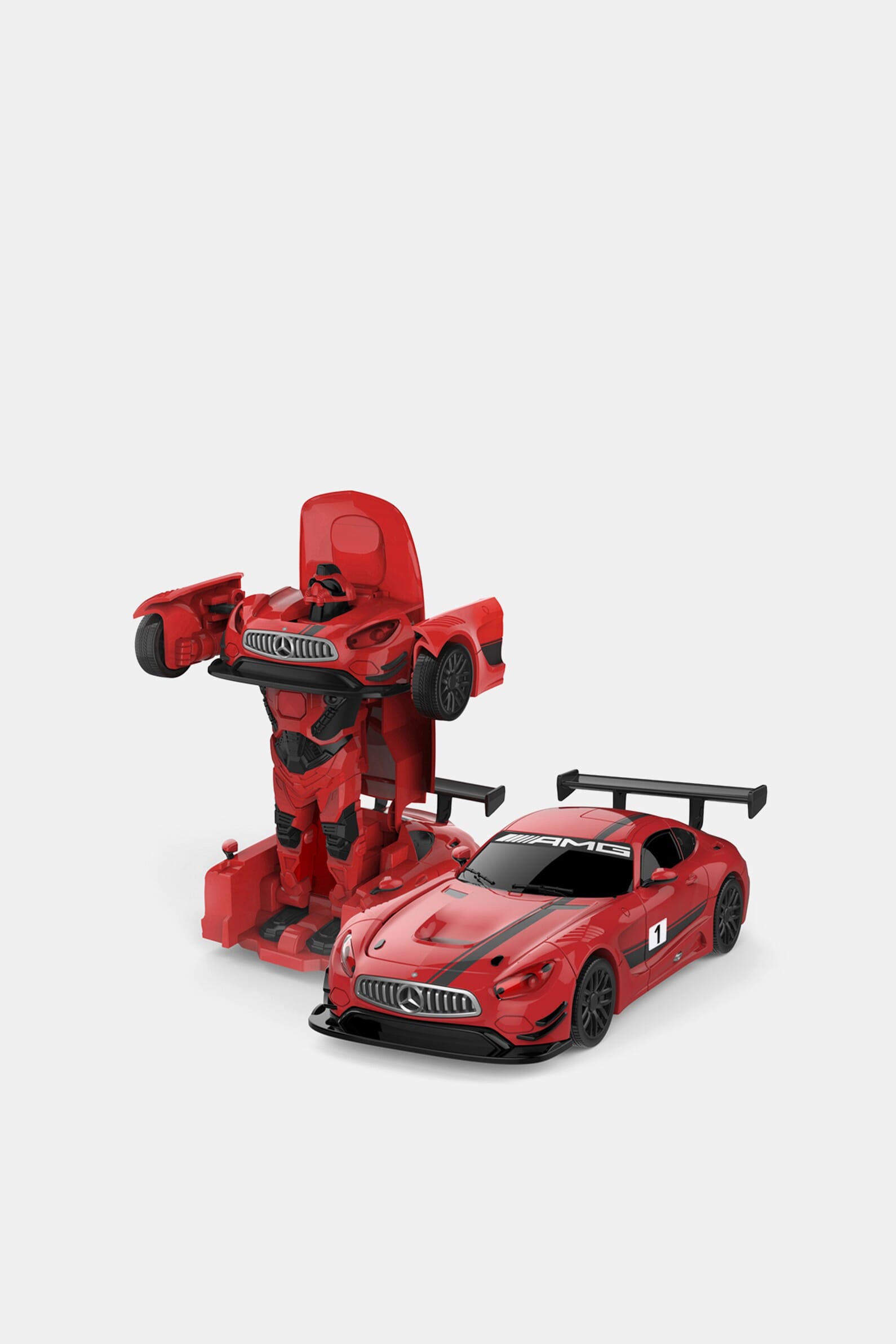Игрушечная автомодель трансформер Mercedes-Benz GT3