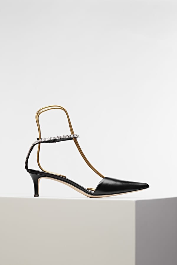 Giuseppe Zanotti Шкіряні босоніжки 00396142_01 №1