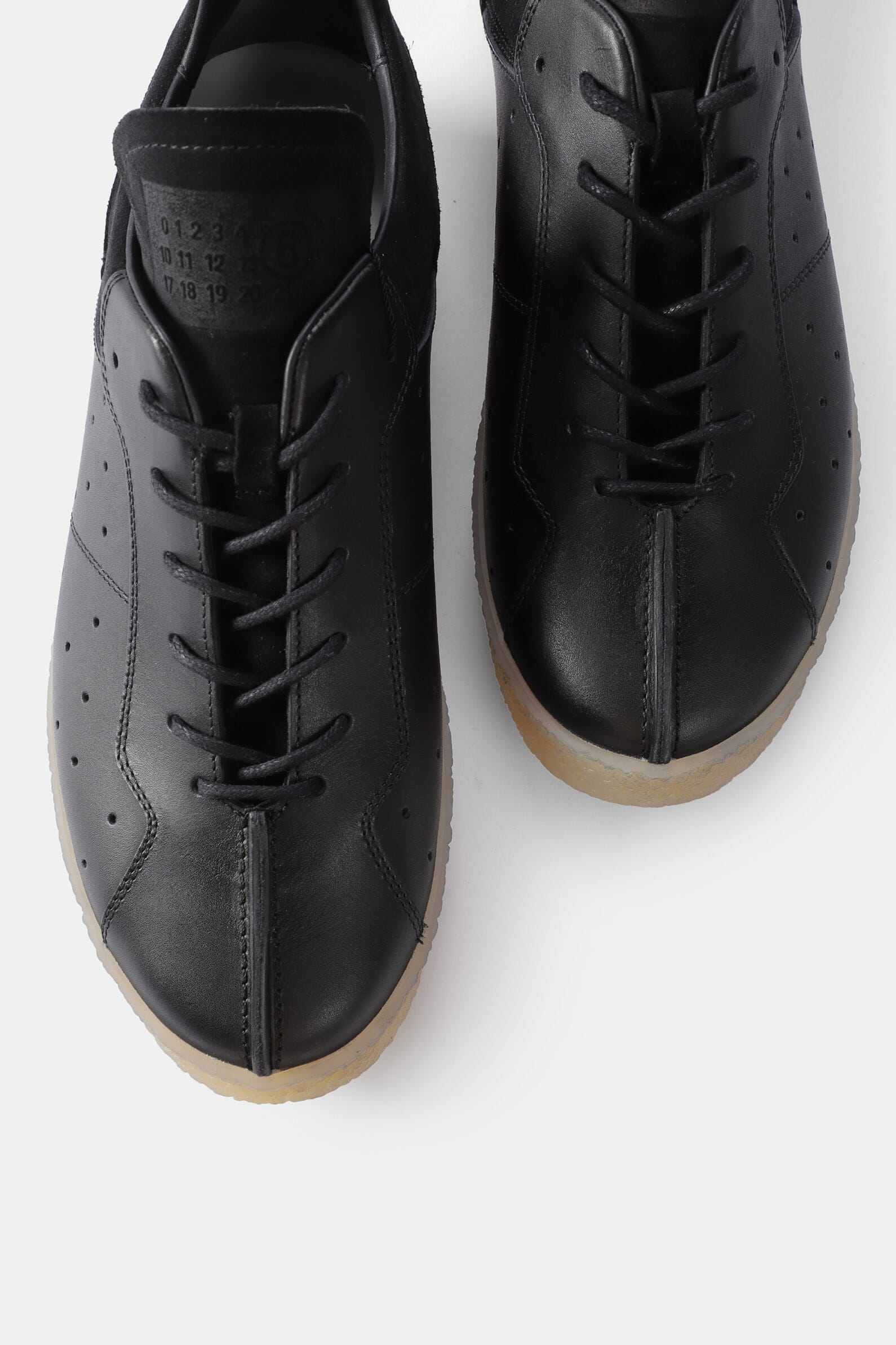 Кожаные кеды MM6 Maison Margiela 00539512_01 - Онлайн-магазин ЦУМ Киев