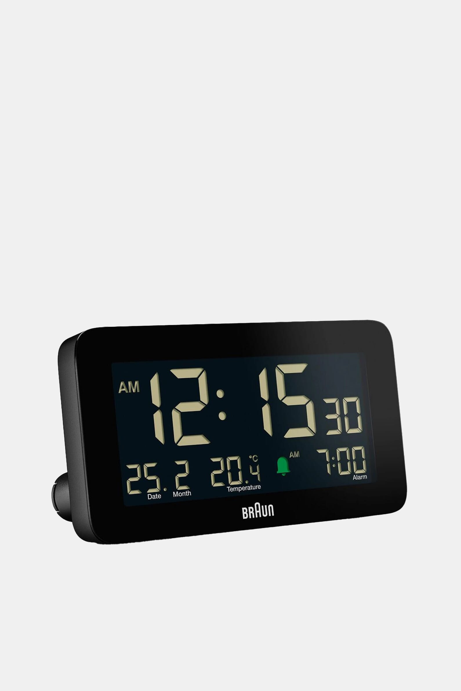Годинник настільний Braun LCD Alram clock - Black
