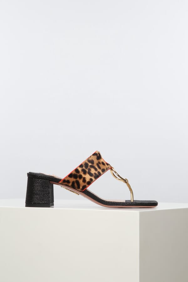Aquazzura Шкіряні мюлі 00344380_20  №1