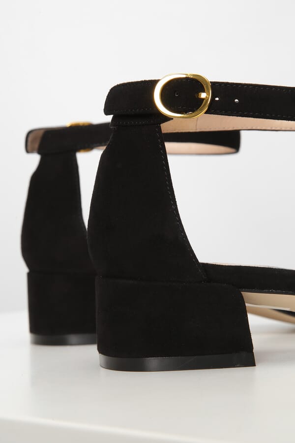 Stuart Weitzman Замшеві босоніжки 00333075_01 №2