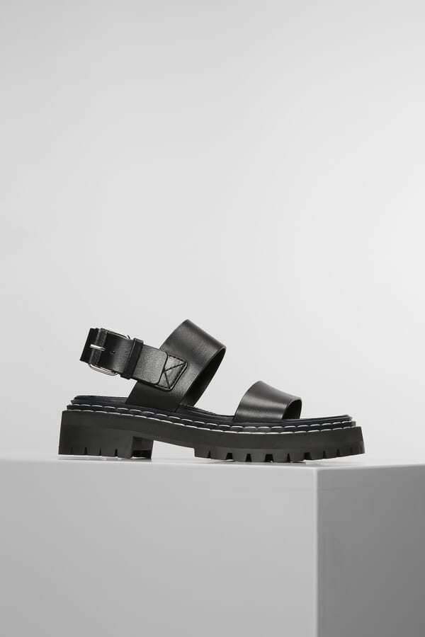 Proenza Schouler Шкіряні сандалі 00428014_01  №1