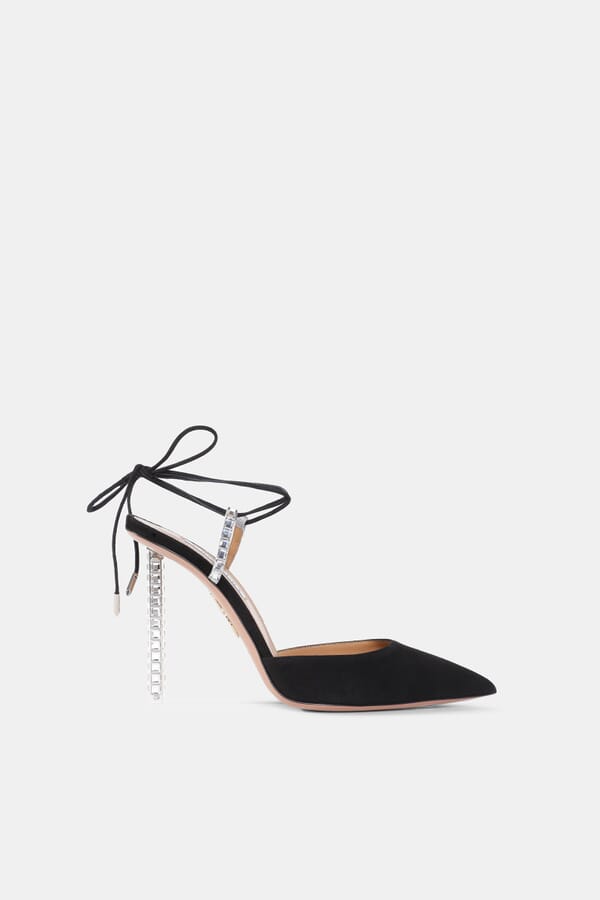 Aquazzura Замшеві босоніжки Rock Chic Pump 00454915_01 №1