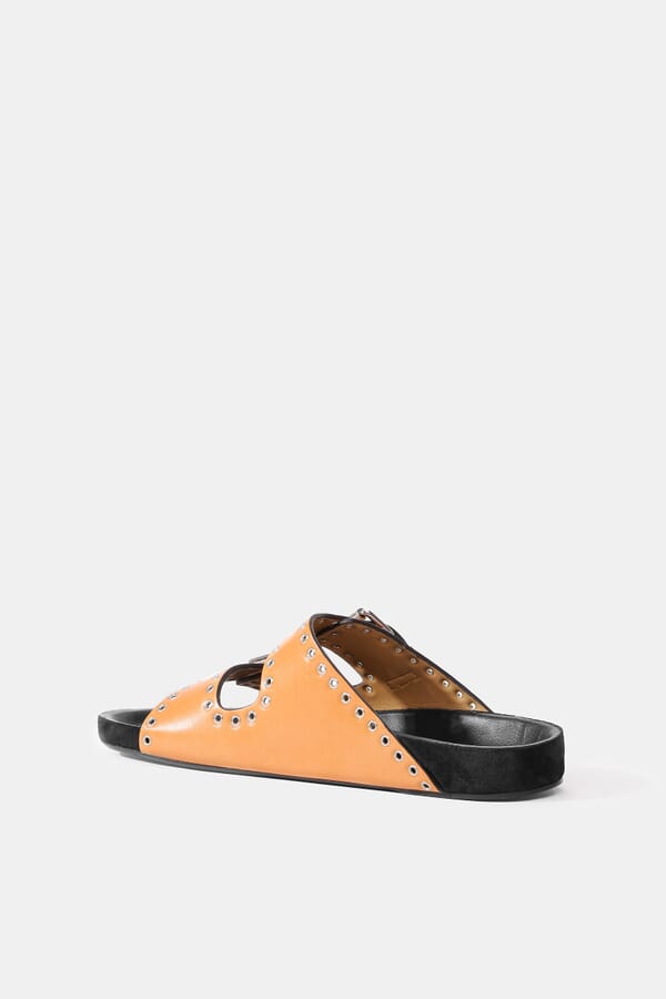 Isabel Marant Шкіряні шльопанці 00438276_12 №3