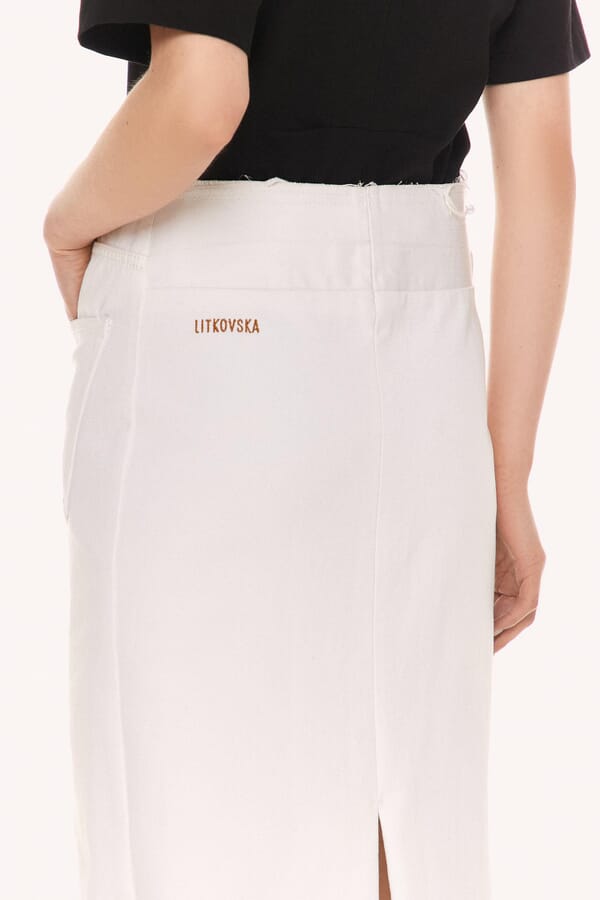 Litkovska Спідниця WHITE ELISE SKIRT 00524918_18 №4