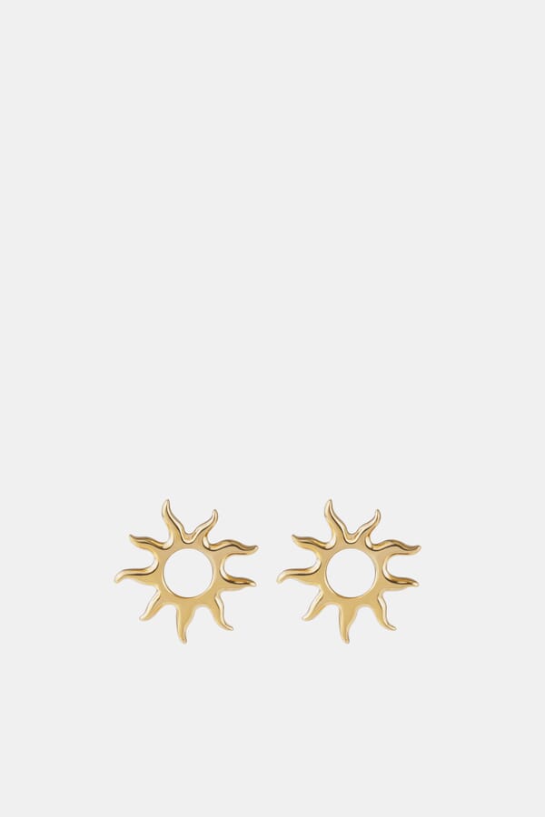 LUCHI jewelry Сережки "ДеньНіч: Сонце" 00640606_29 №1