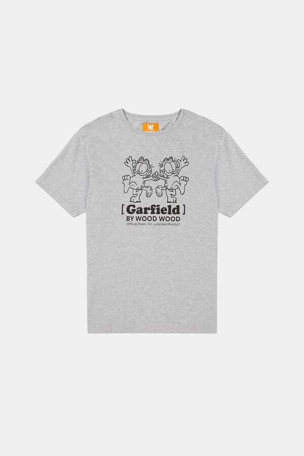 WOOD WOOD X Garfield Футболка  00426820_08  №1