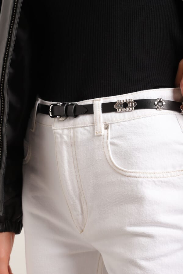 Isabel Marant Кожаные ремень Odena belt 00638700_01  №2
