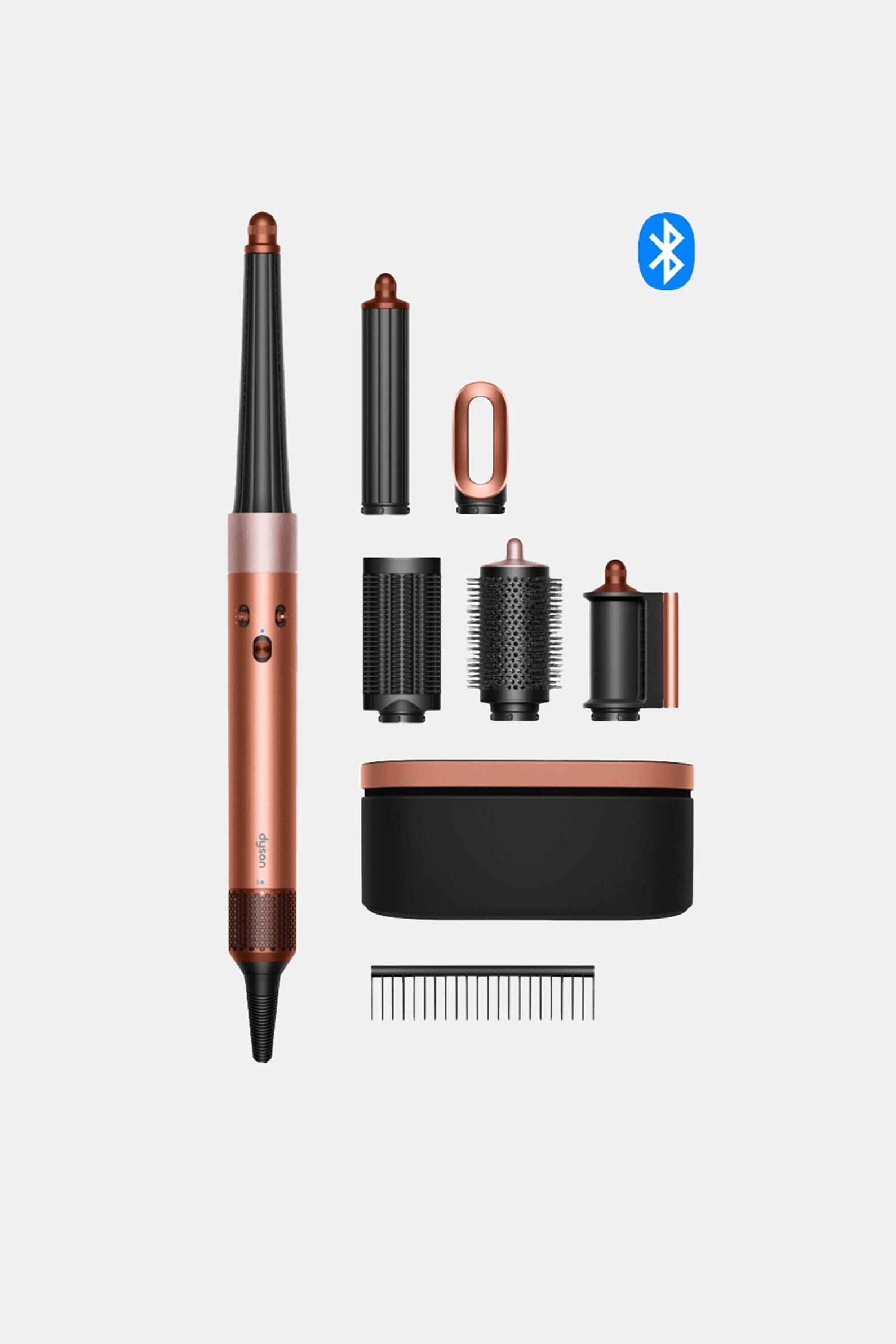 Стайлер Dyson HS02 Airwrap Origin Bright Nickel/Bright Copper (112875-01)