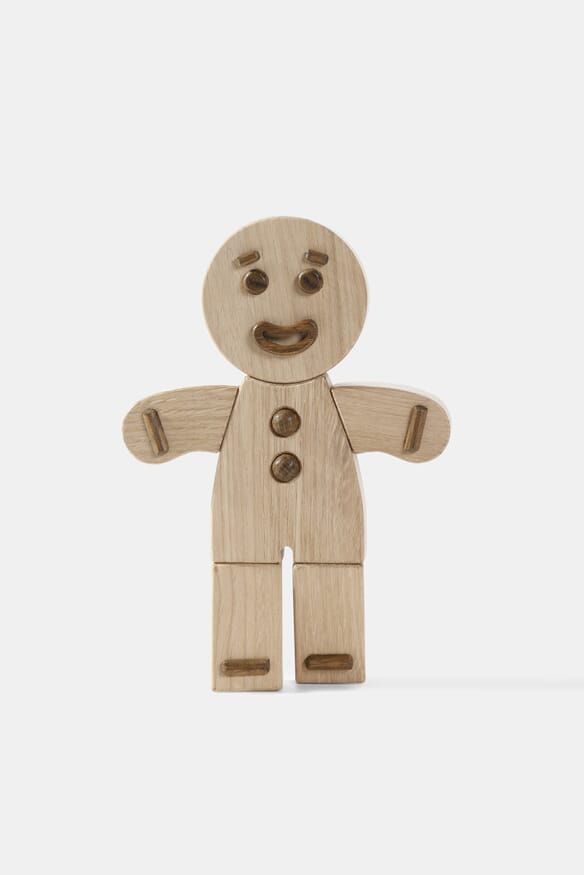 Boyhood Статуэтка Gingerbread Man Smoked Stained Small 00465782_12 №1