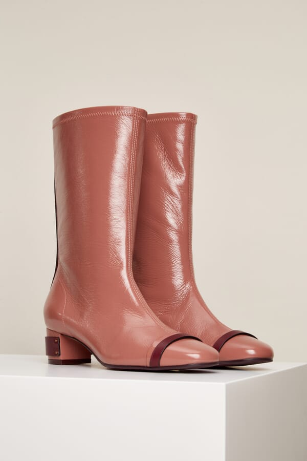 Stuart Weitzman Шкіряні чоботи 00182941_12 №4
