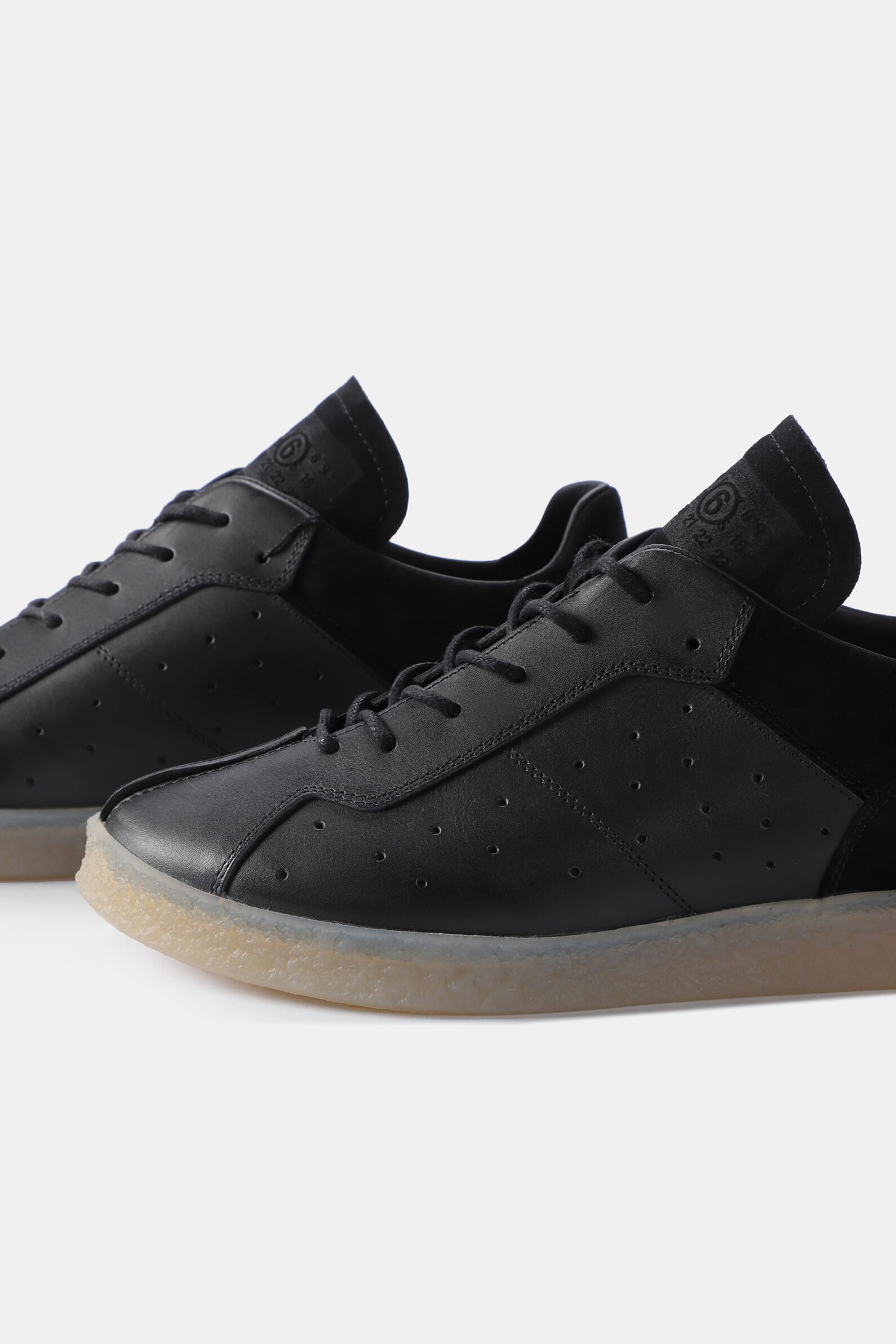 Кожаные кеды MM6 Maison Margiela 00539512_01 - Онлайн-магазин ЦУМ Киев