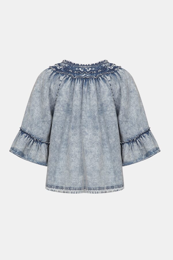 Free People Джинсова блуза 00349801_03  №3